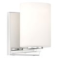 Access Lighting Oslo, 1 Light LED Wall Sconce  Vanity, Chrome Finish, Opal Glass 62580LEDDLP-CH/OPL